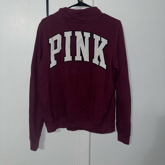 PINK Victoria Secret Quarter Zip - Picture 2 of 2